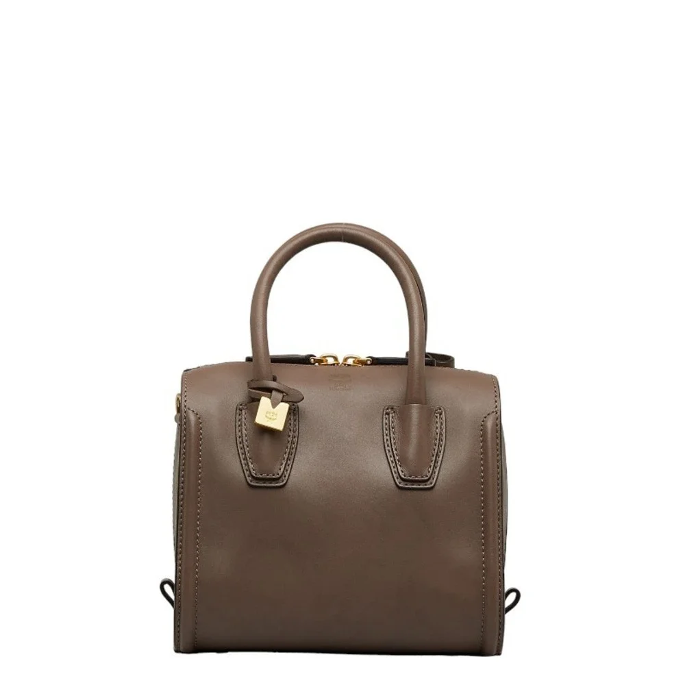 MCM Leather Handbag Leather Handbag in Good condition - Picture 2 of 11